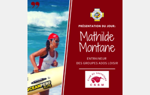 Présentation des membres de l'équipe : Mathilde