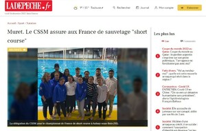 La Depeche - Retour sur les France Short Course