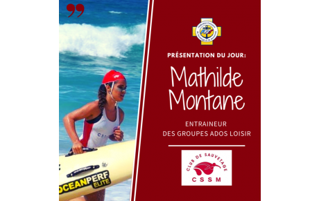 Présentation des membres de l'équipe : Mathilde