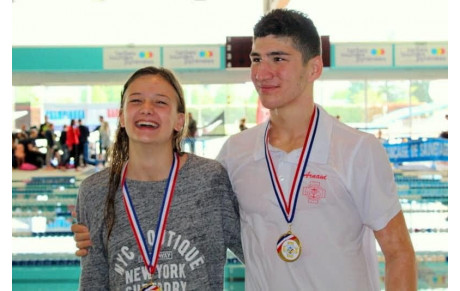 Solène et Arnaud en Equipe de France A'