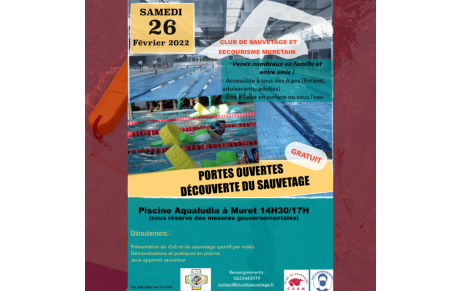 Journée portes ouvertes du CSSM le 26/02 de 14h30 à 17h