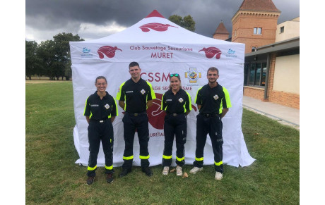 Poste de secours à Castelmaurou