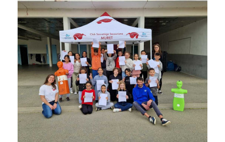 Les Gestes Qui sauvent à l'école Mermoz de Muret